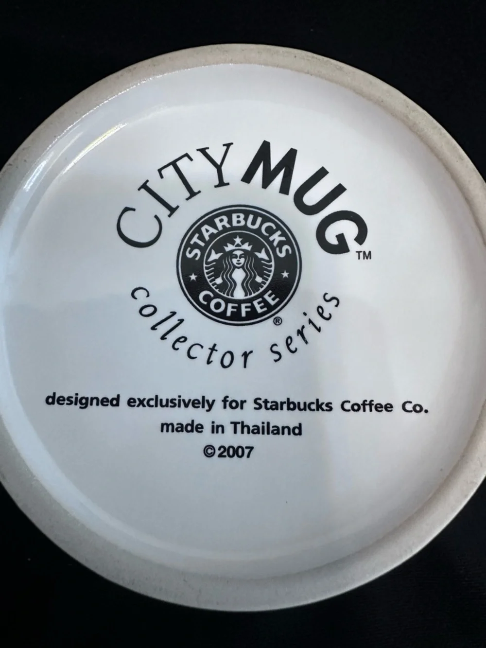 Starbucks Mug Hawaii City Mug Collector Series 2007